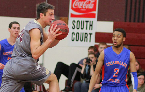 Leistikow's Triple Double, Chaffin's 35 Leads Eagles to OT Win