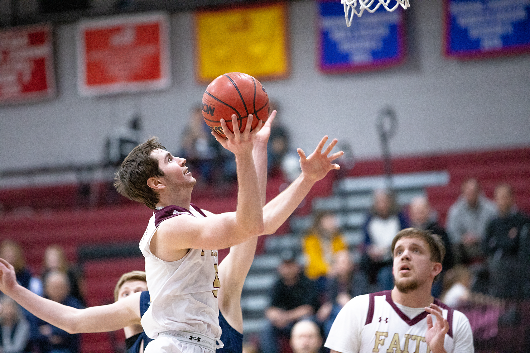 Jayce Goergen scored a career-high 38 points in the opening round of the MCCC Tournament