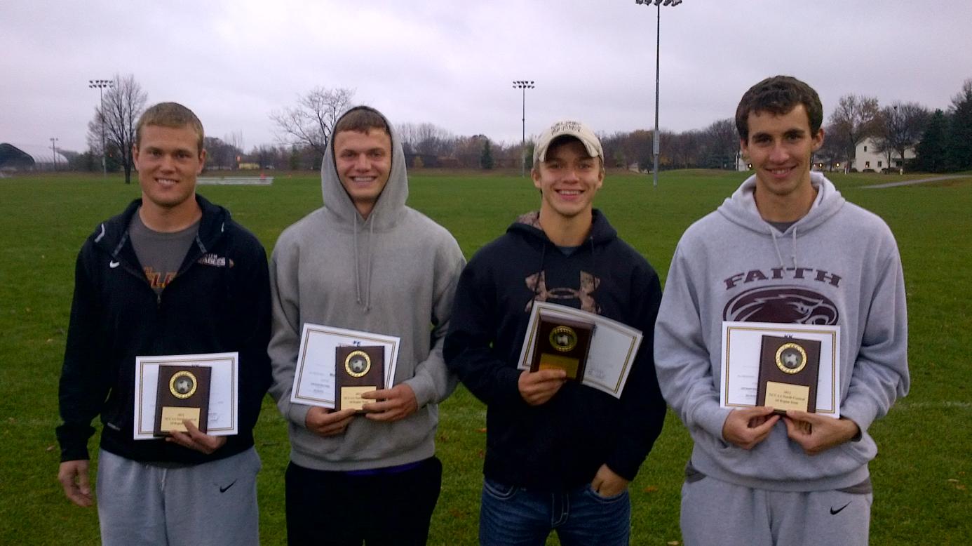 Four Men Selected to All Region Team