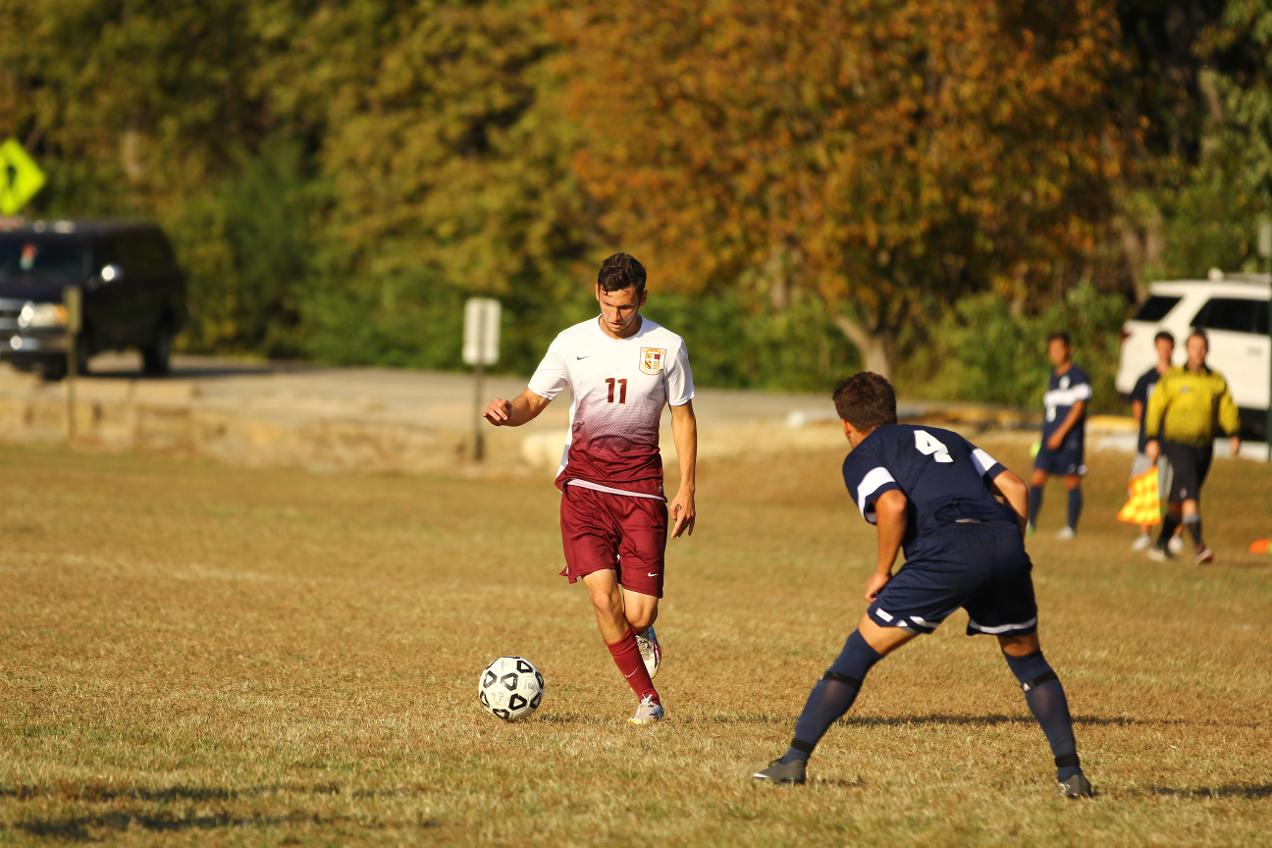 Men's Soccer Moves to 11-1, Earns Strong Road Wins