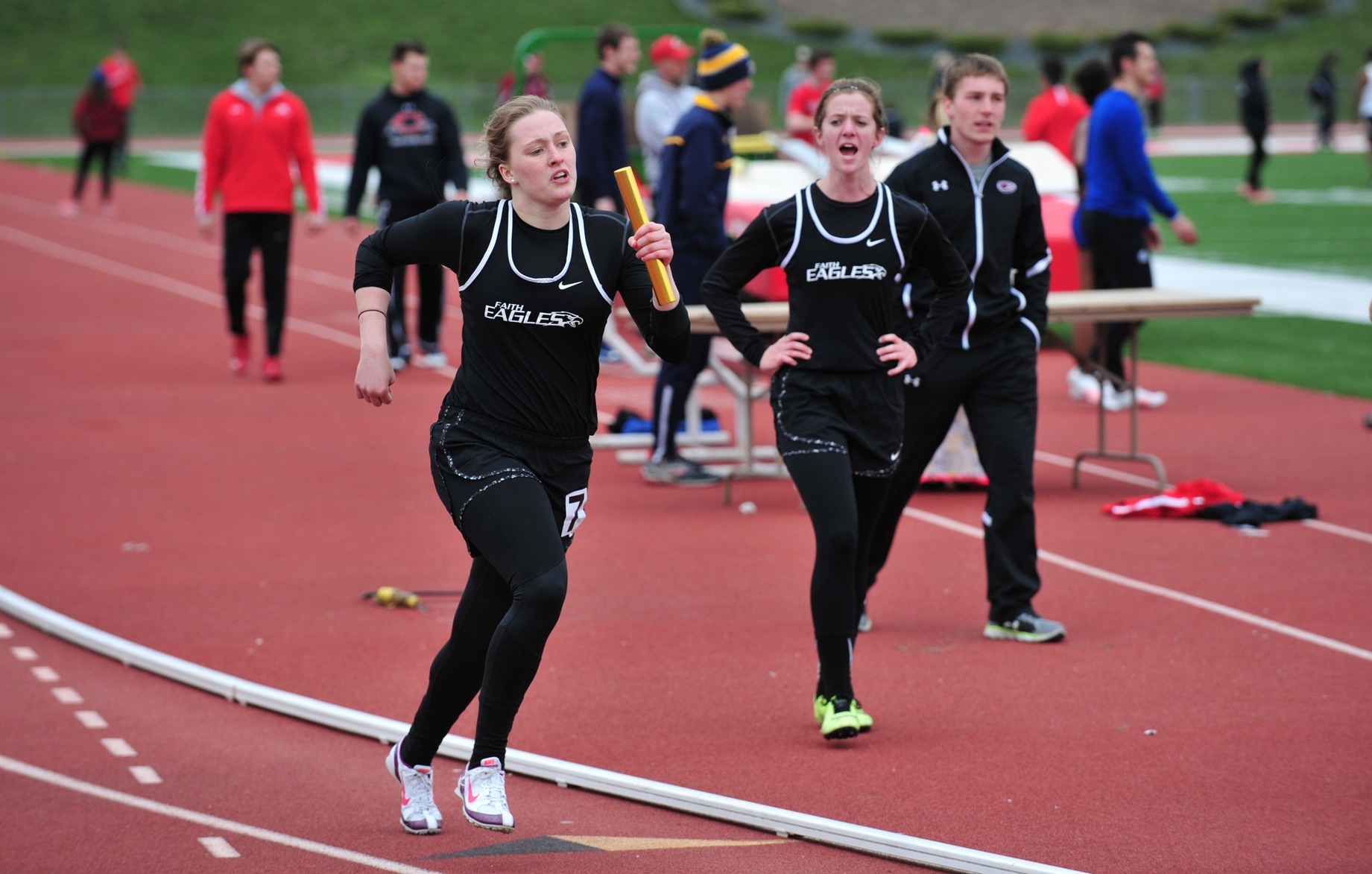 Track Team Sets New Personal Bests