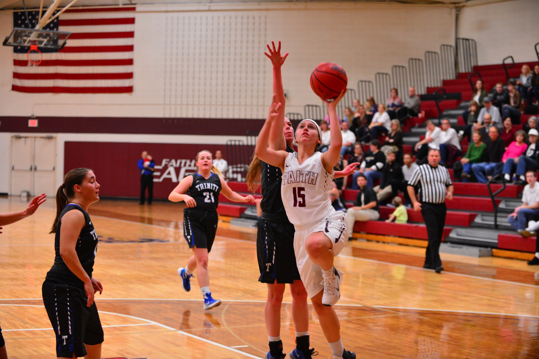 Lady Eagles Host Final Game of Semester