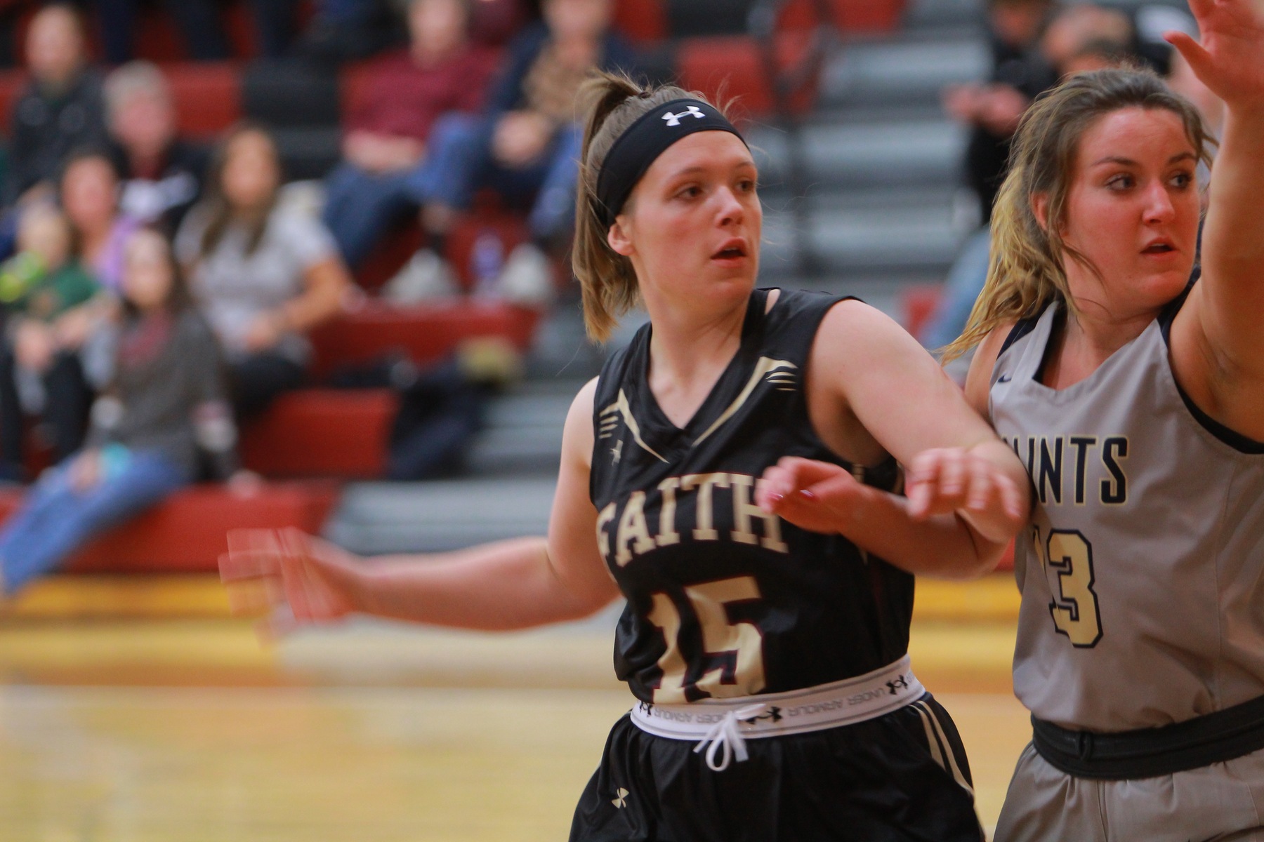 Michaela Crider led the Faith Eagles with 10 points against North Central in a 70-29 loss.