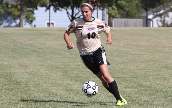 Record Setting Performance Puts Lady Eagle's Soccer in the Win Column
