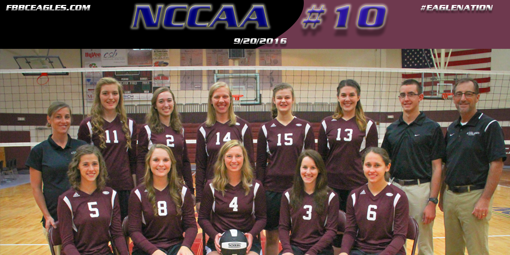 Volleyball Ranked 10th in Latest Poll
