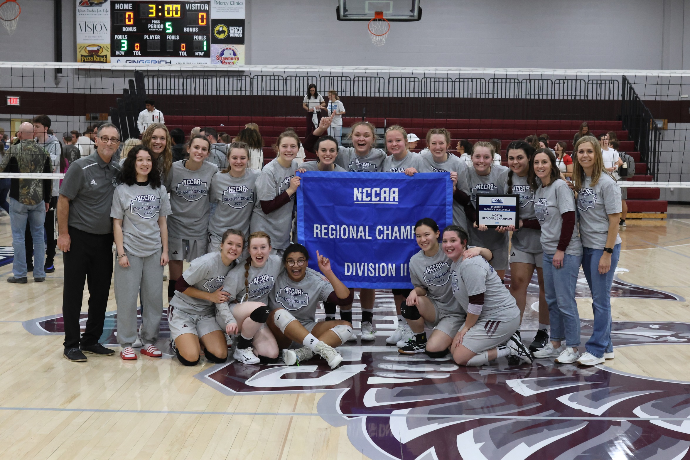 Volleyball Claims 2023 Region Championship