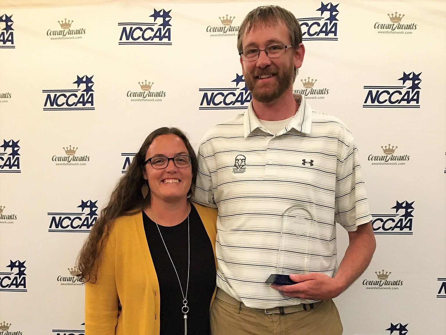 Brian Fincham Receives NCCAA Character Award