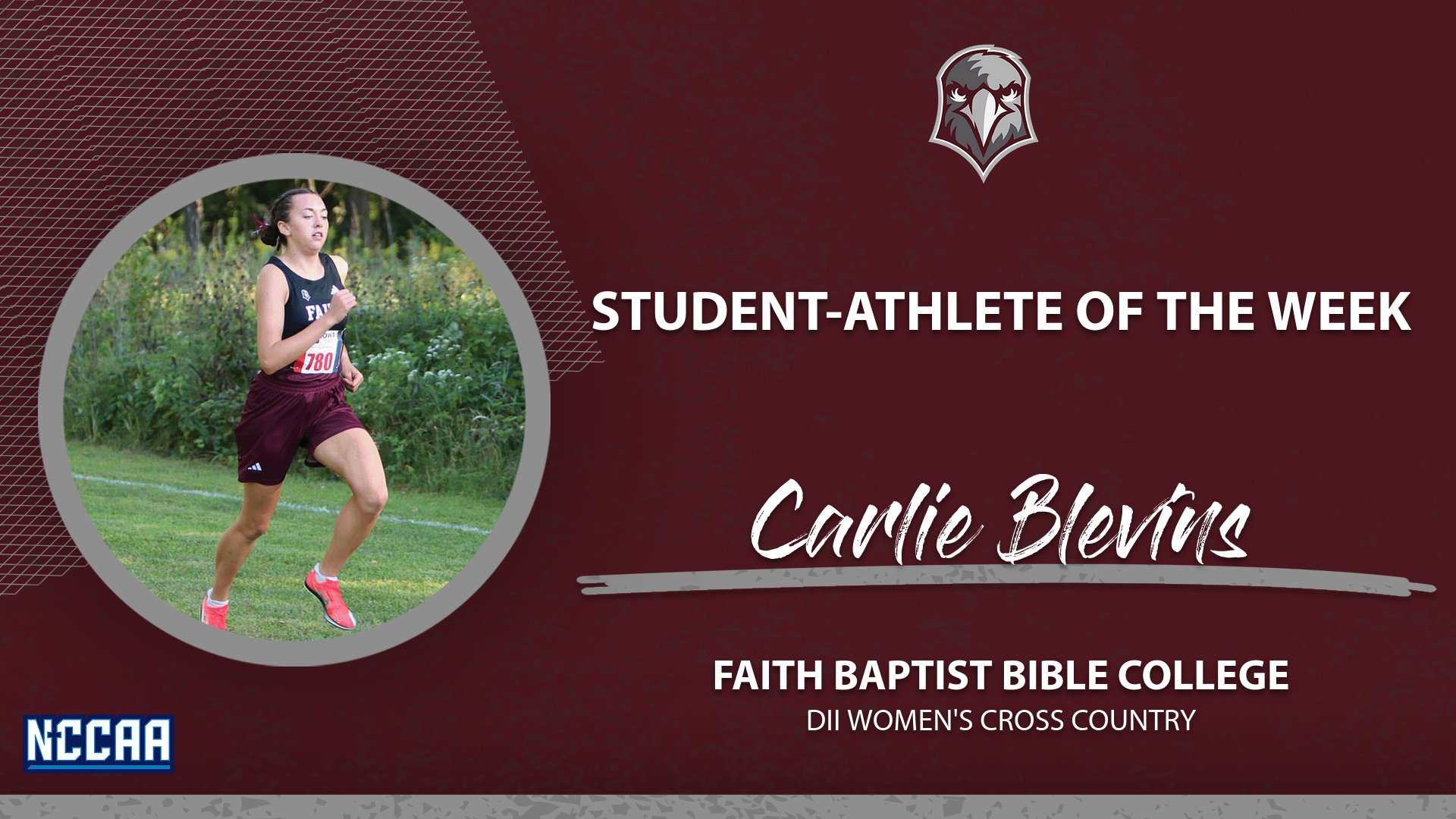 Carlie Blevins Earns NCCAA National Honor